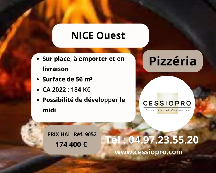 Fonds de commerce à vendre - Crêperie - Nice (06200) - 174 400 €