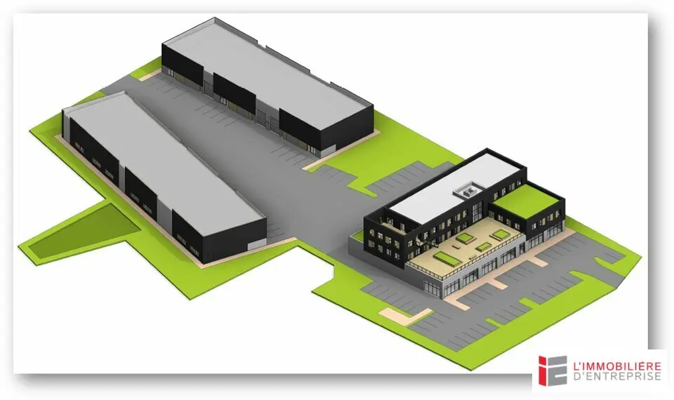 A louer Locaux d'activité 300m² La Chapelle-des-Fougeretz