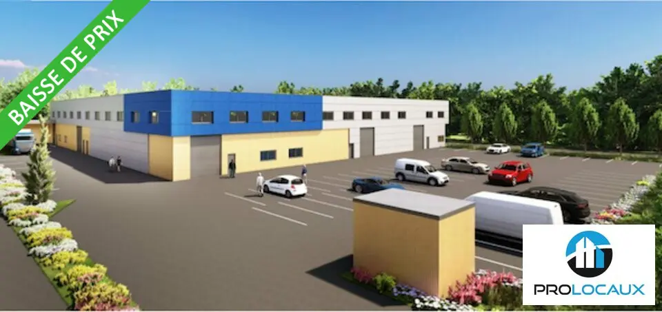 A vendre Locaux d'activité 3540m² Persan