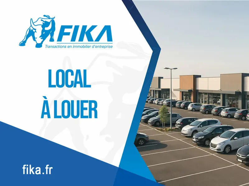 A LOUER LOCAL COMMERCIAL 1022 m² - (87270) COUZEIX