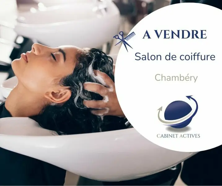À VENDRE  SALON DE COIFFURE ANGLE DE RUE  CHAMBÉRY CENTRE (73)
