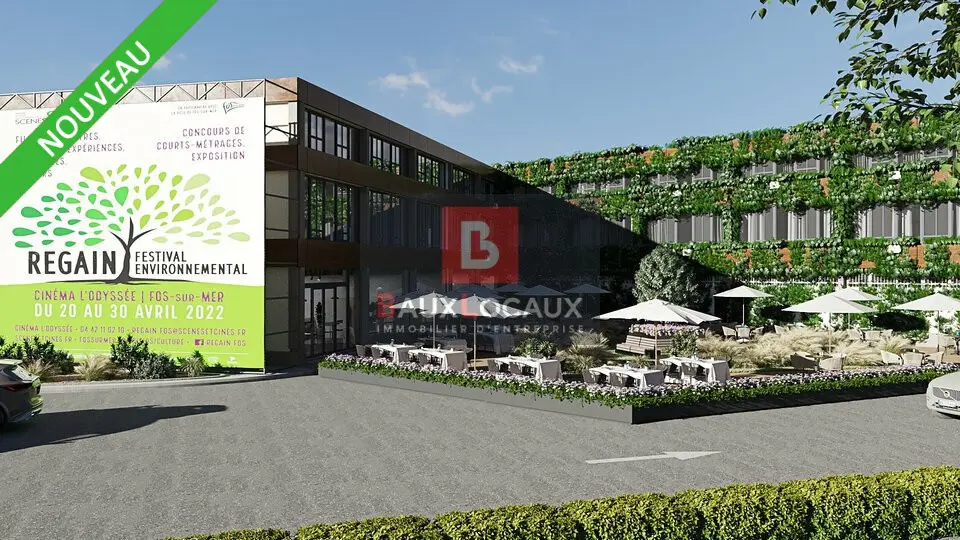 EXCEPTIONNEL LOCAL DE 191 M2 A LOUER HORS D'EAU HORS D'AIR FOS SUR MER