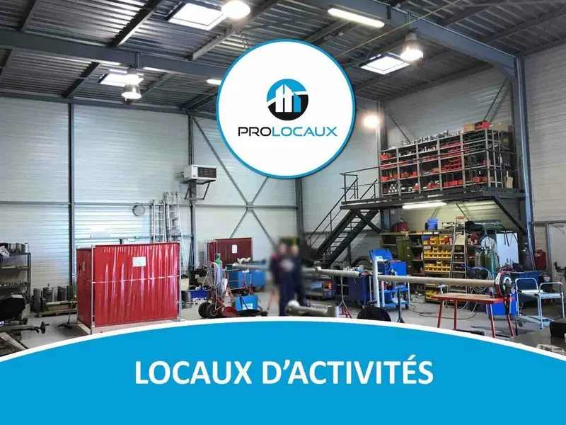 A louer Locaux d'activité 1490m² Saint-Romain-de-Colbosc