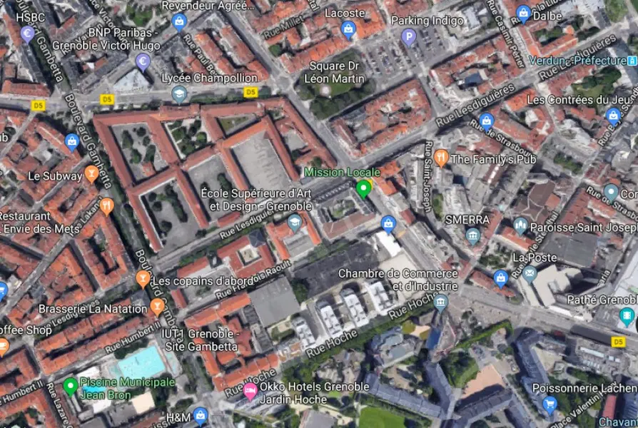 A vendre Local commercial  75m² Grenoble