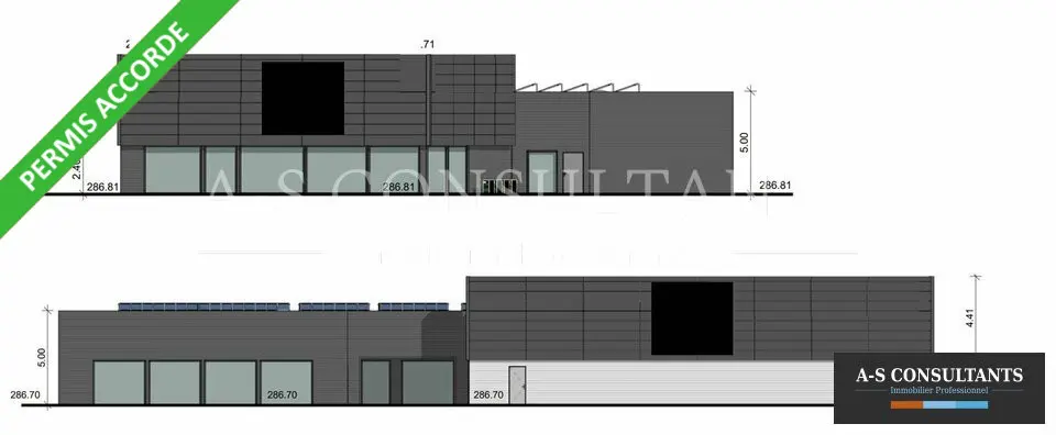 Local Commercial à louer - Bassens (73000) - 850 m² - 10 625 €/mois