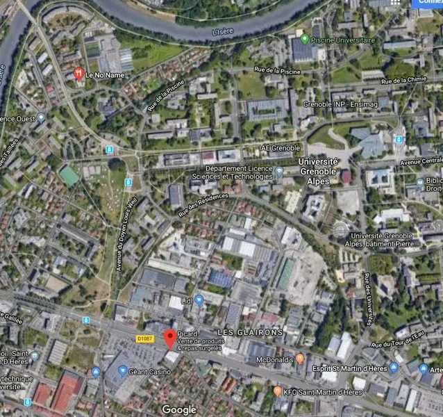 Local Commercial à louer - Saint-Martin-D'Hères (38400) - 380 m² - 3 000 €/mois