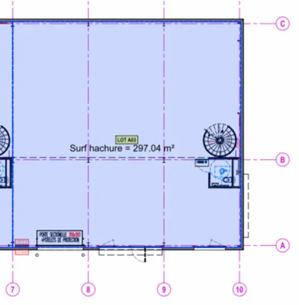 Entrepôt / Activité à louer - Vaulx-En-Velin (69120) - 412 m² - 3 791 €/mois