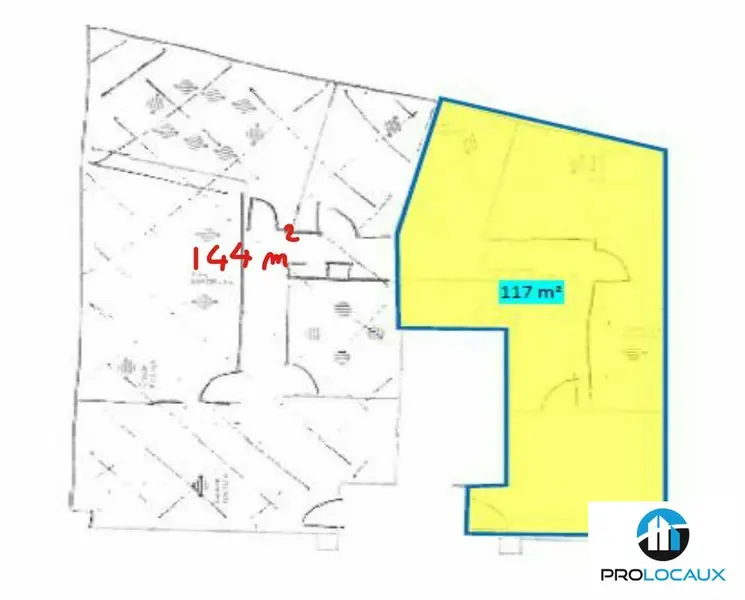 A louer Bureaux 261m² Montbonnot-Saint-Martin
