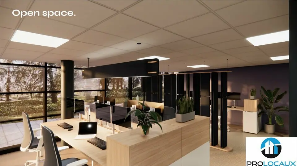 A louer Bureaux 505m² Saint-Priest
