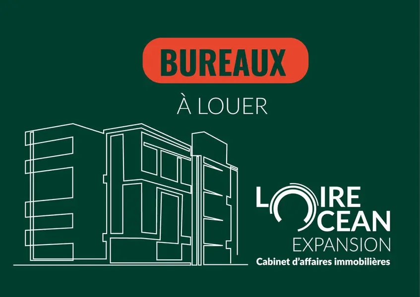 Bureau à louer - Nantes (44000) - 96 m² - 1 284 €/mois