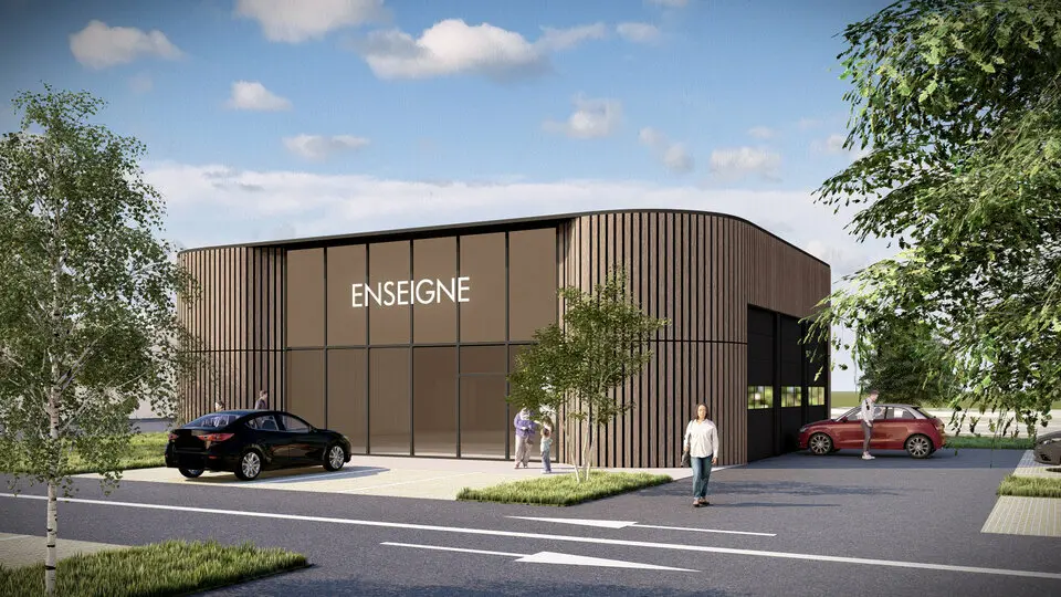 Local Commercial à louer - Chambellay (49220) - 300 m² - 4 166 €/mois