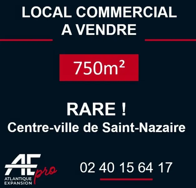 Local commercial à vendre par Atlantique Expansion Pro