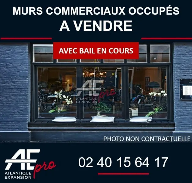 A vendre Local commercial  48m² Saint-Nazaire