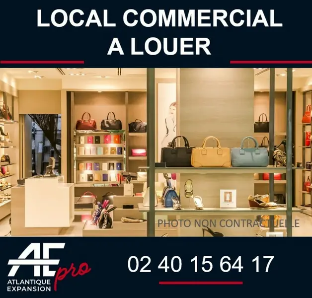 A louer Local commercial  129.42m² Savenay