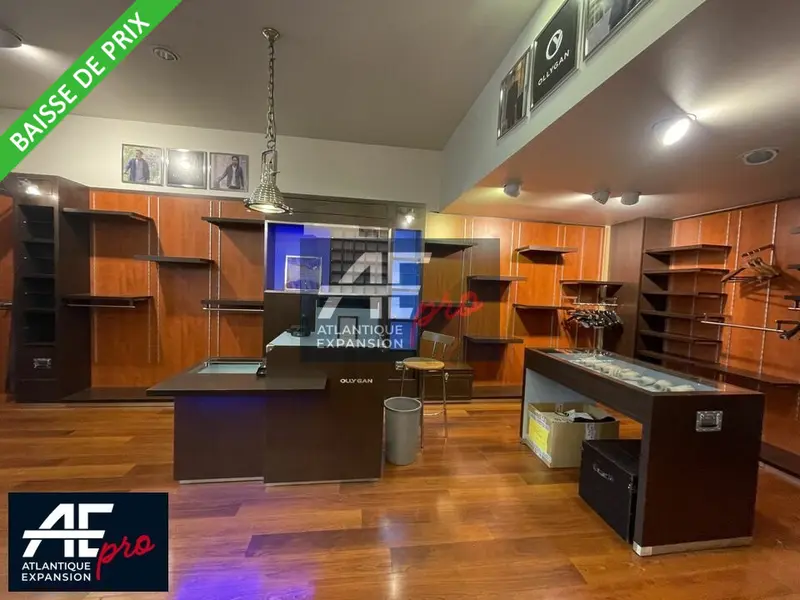 A louer Local commercial  85m² Saint-Nazaire