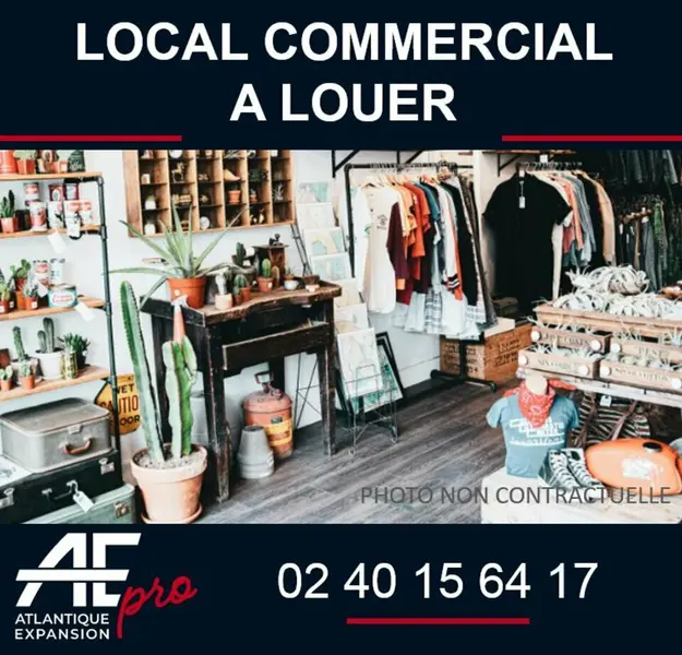Local Commercial à louer Saint-Nazaire par Atlantique Expansion Pro