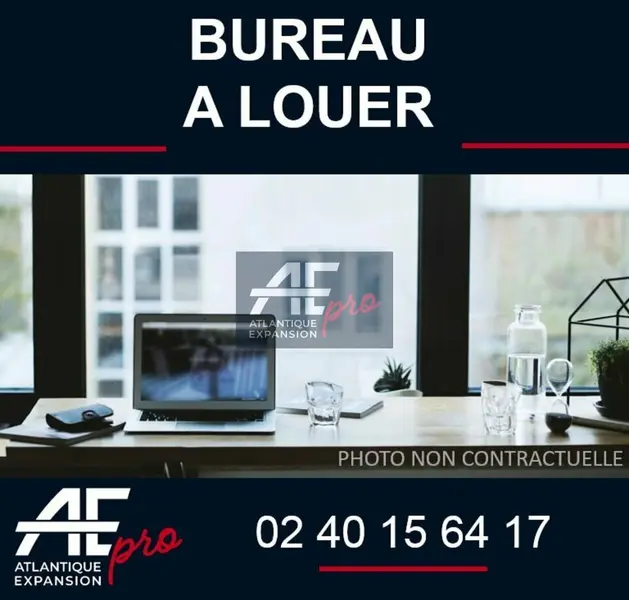 Bureau à louer - Saint-Nazaire (44600) - 58 m² - 584 €/mois