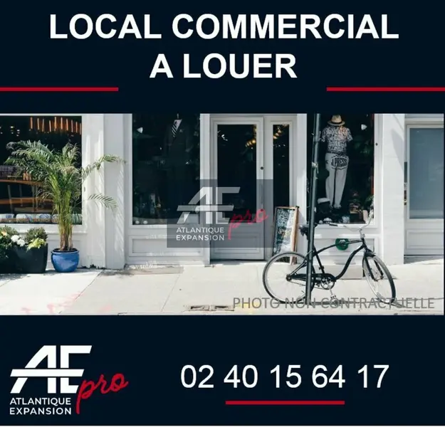 A louer Local commercial  89m² Pornichet