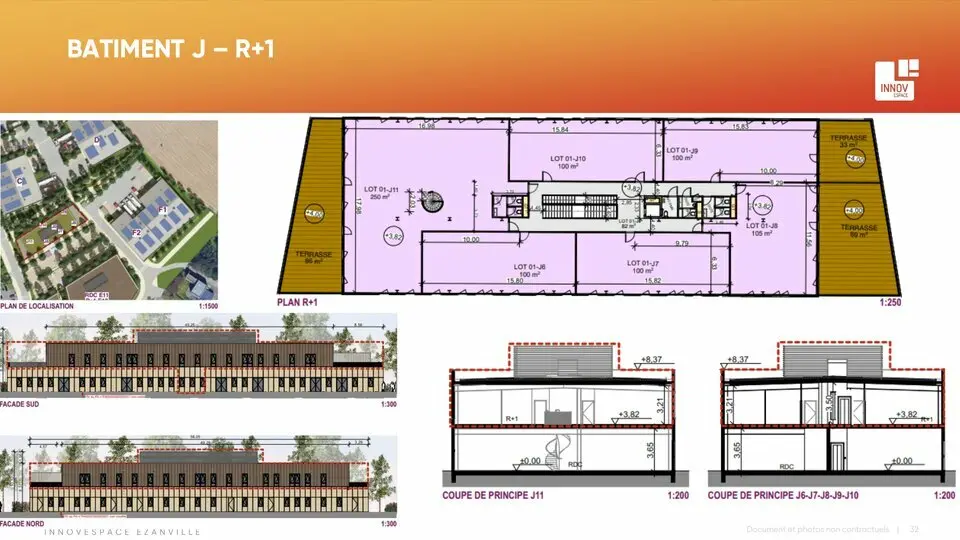 Bureau à vendre - Ézanville (95460) - 100 m²