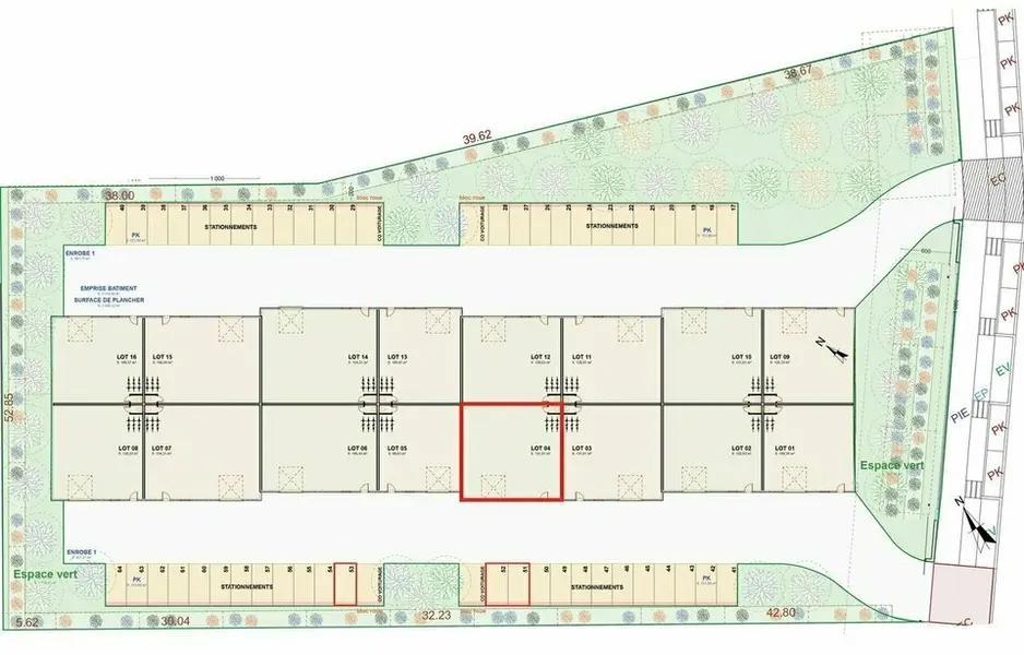 Entrepôt / Activité à louer - Douvres-La-Délivrande (14440) - 131 m² - 741 €/...
