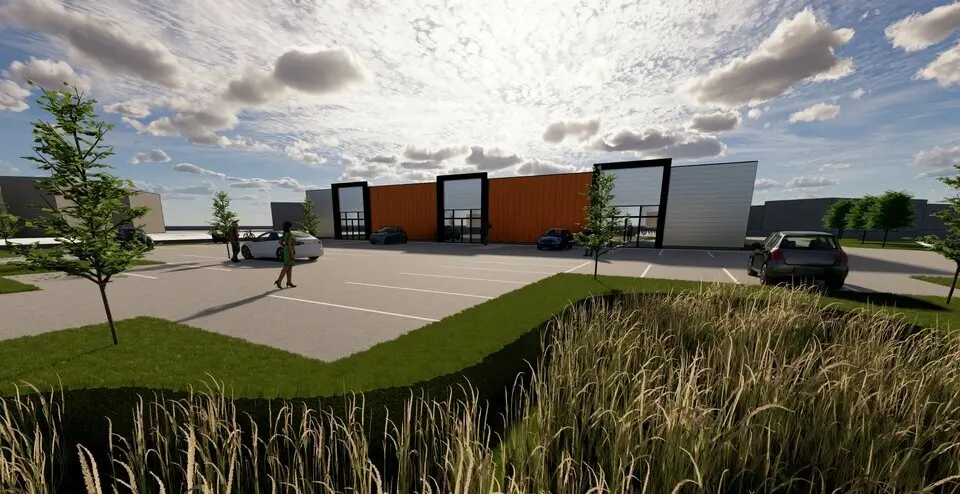 PAIMPOL : A LOUER CELLULE COMMERCIALE NEUVE 440 m²