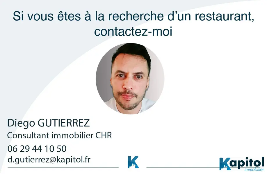 Restaurant traditionnel – Paris 20e – Affaire d’angle avec logement