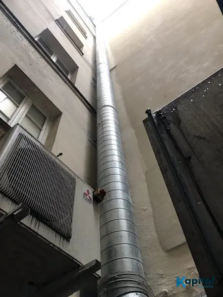 Beau Restaurant - Paris 6 - Grosse extraction