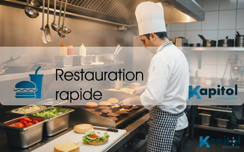 Restaurant Rapide - Paris 9e - rue commerçante