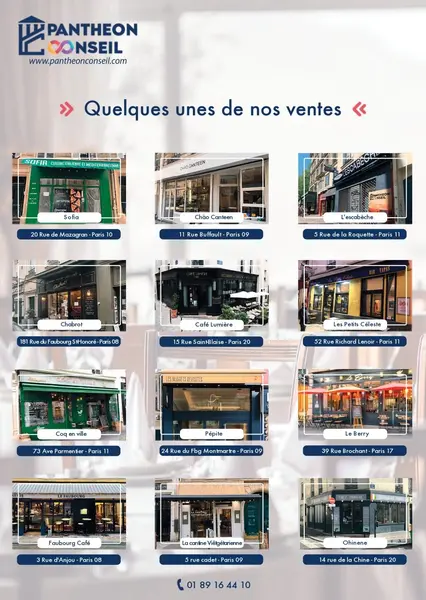 Paris 15 - Beau restaurant licence 4 + appartement
