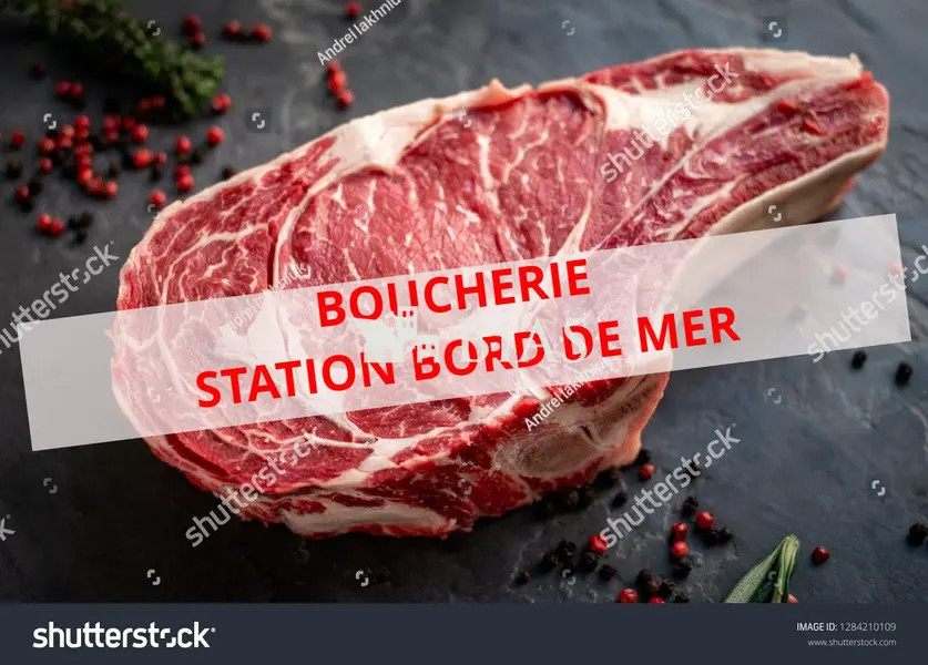 BOUCHERIE EMPLACEMENT 1er ORDRE en station Bord de Mer