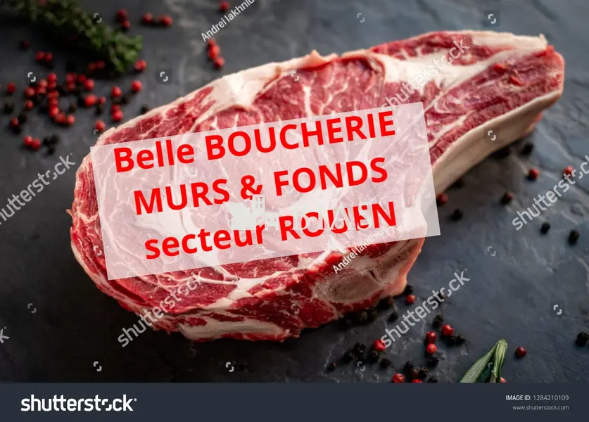 BOUCHERIE NORMANDE à vendre MURS & FONDS