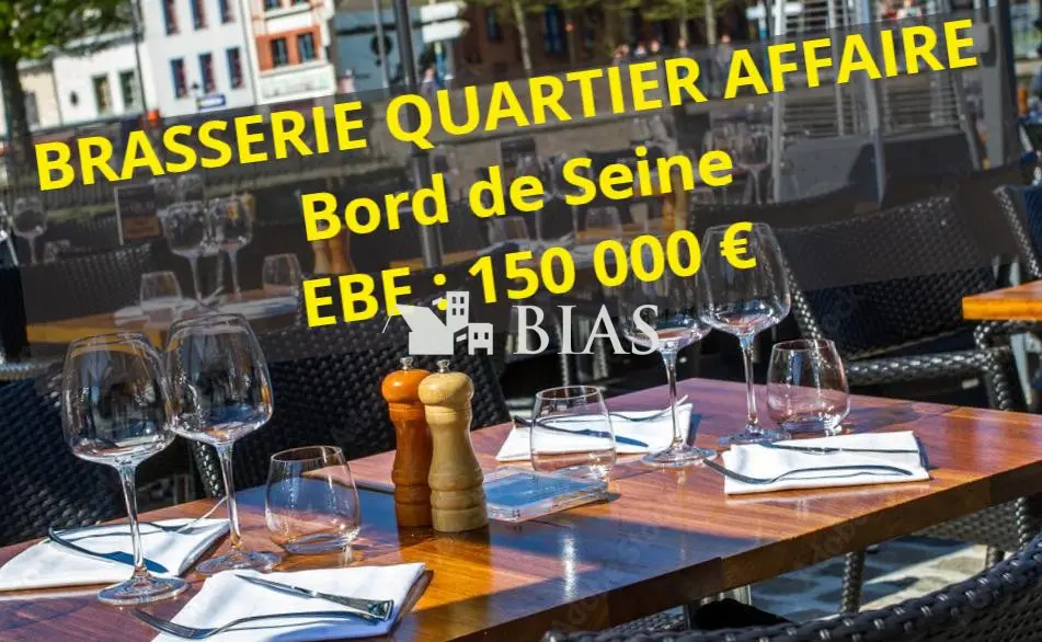 BRASSERIE BAR 90 Hecto Secteur ROUEN Bord de Seine