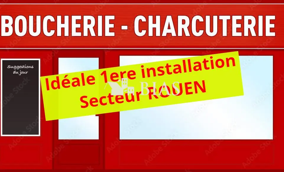 BOUCHERIE – CHARCUTERIE – VOLAILLES à Vendre ROUEN