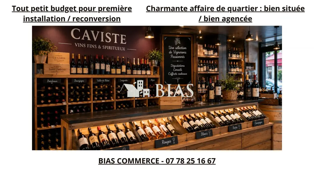 Caviste de quartier en hypercentre de Rouen