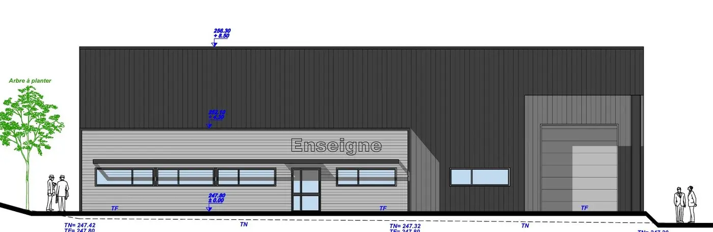À LOUER – Bâtiment neuf de production / stockage – Saint-Avold